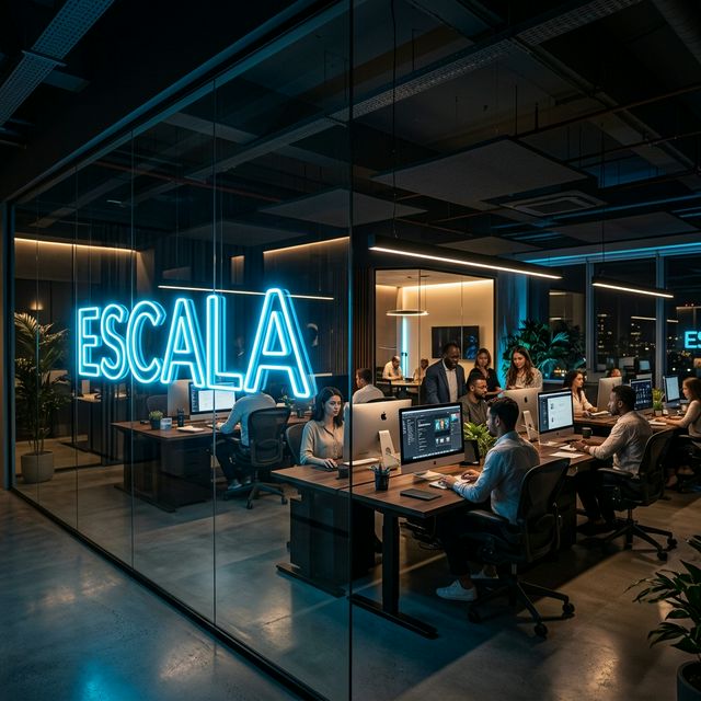 Escritório Escala de Marketing